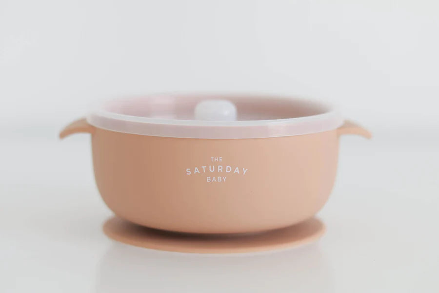 The Saturday Baby - Suction Bowl with Lid