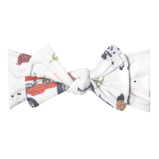 Copper Pearl - Knit Headband Bows (Multiple Styles)