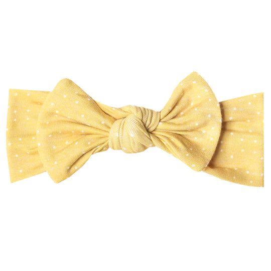Copper Pearl - Knit Headband Bows (Multiple Styles)