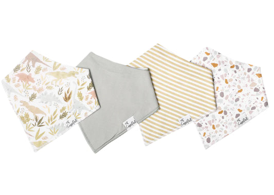 Copper Pearl - Rex Bandana Bib Set (4-pack)