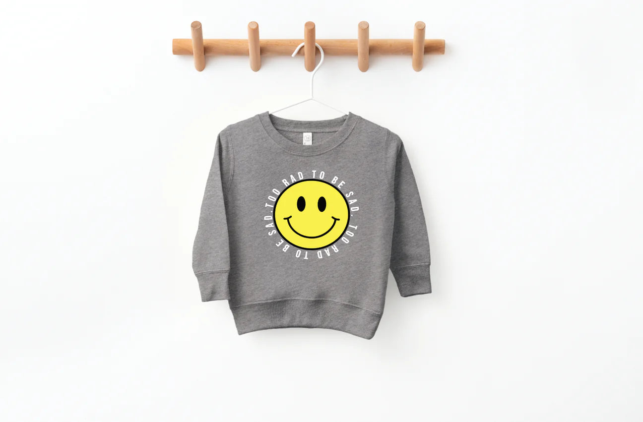 Saved by Grace Co. - Too Rad To Be Sad Pullover