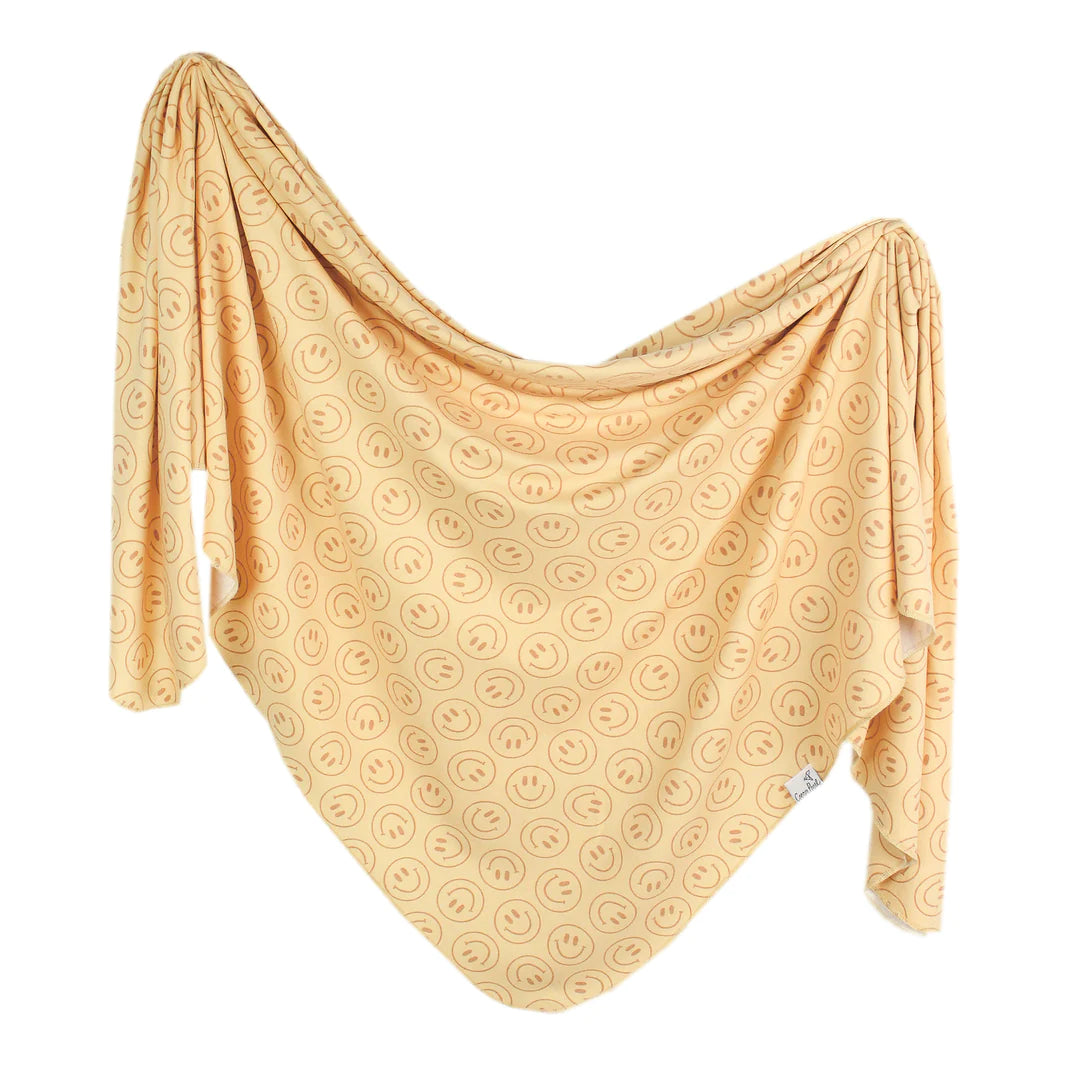 Copper Pearl - Vance Knit Swaddle Blanket