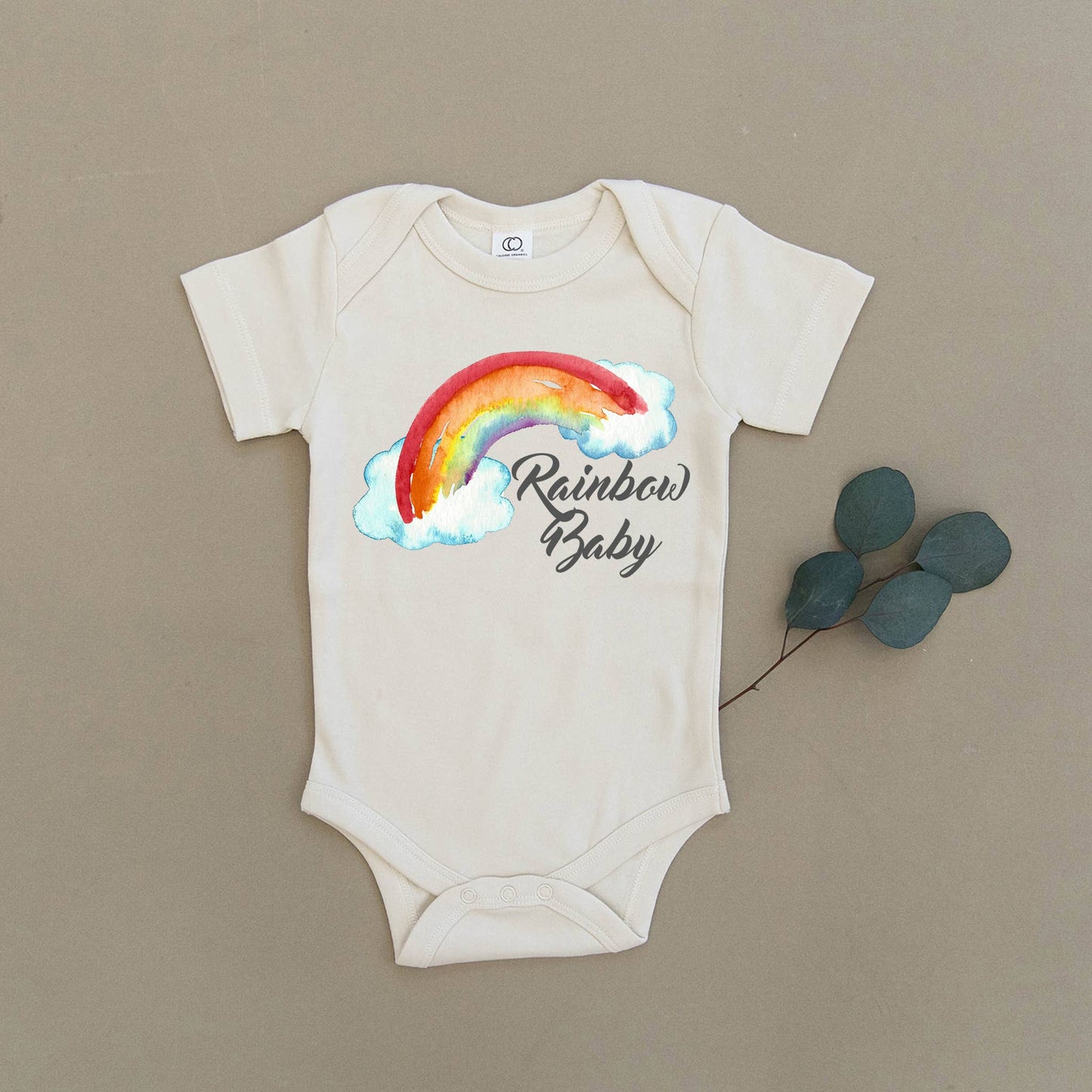 Urban Baby Co. - Rainbow Baby Organic Onesie
