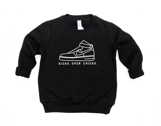 Saved by Grace Co. - Kicks Over Chicks Pullover