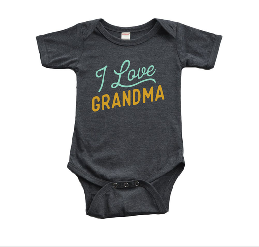 Sweetpea and Co. - I Love Grandma Baby Onesie