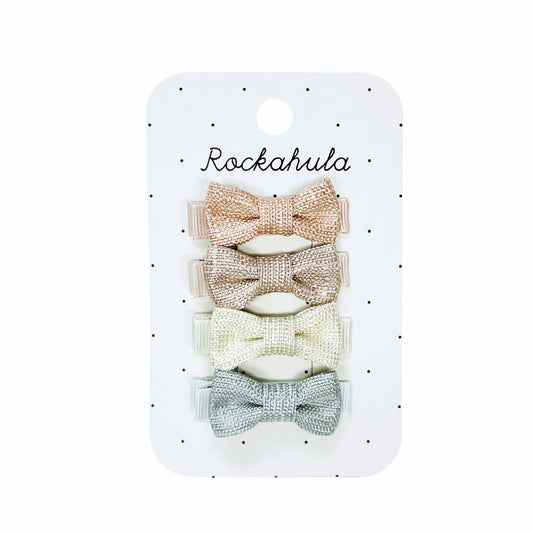 Rockahula Kids - Nordic Shimmer Mini Bow Clips