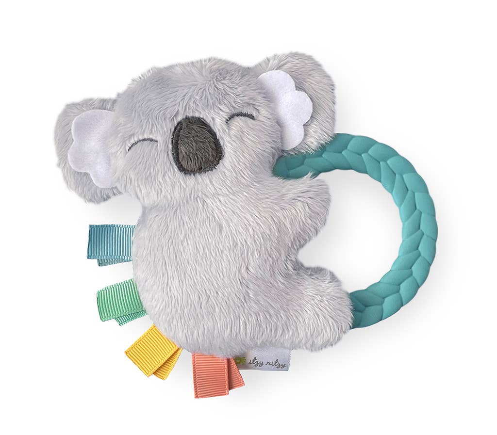 Itzy Ritzy - Ritzy Rattle Pal™ Plush Rattle Pal with Teether