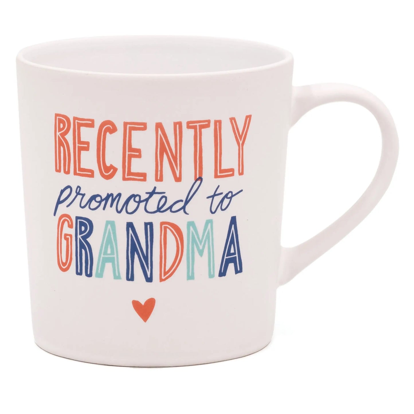 About Face Designs - Recently Promoted to Grandma Mug