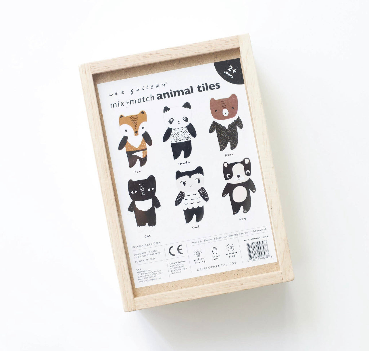 Wee Gallery - Mix & Match Animal Tiles