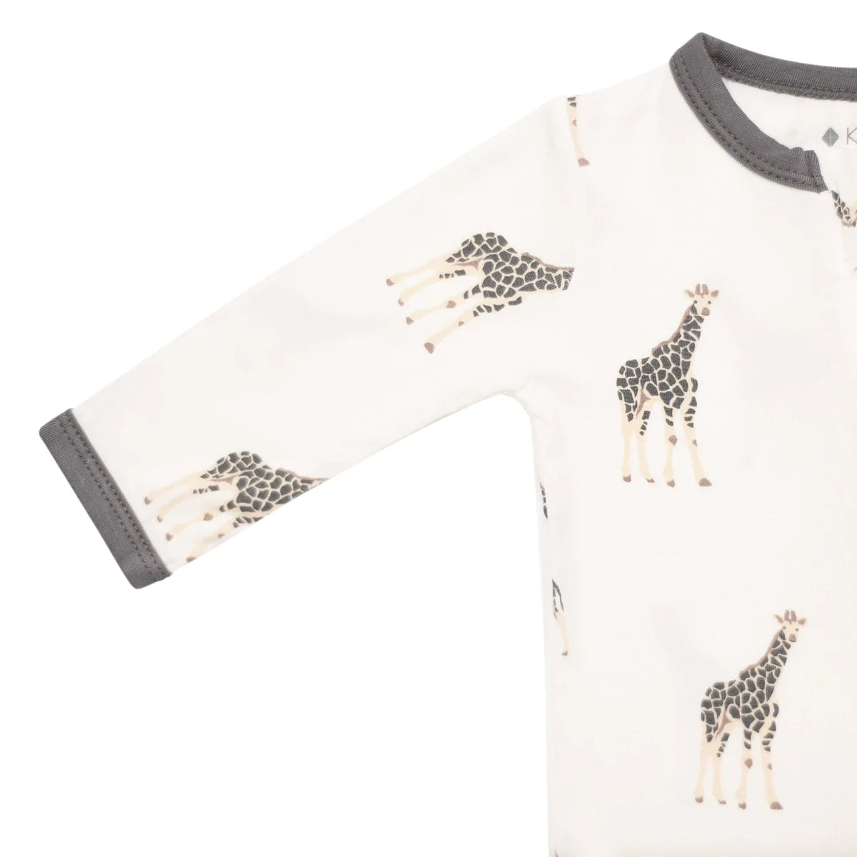 Kyte Baby - Giraffe Zip Footie