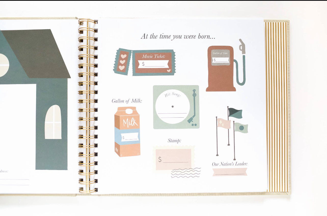 Paper Peony Press - The Baby Memory Book
