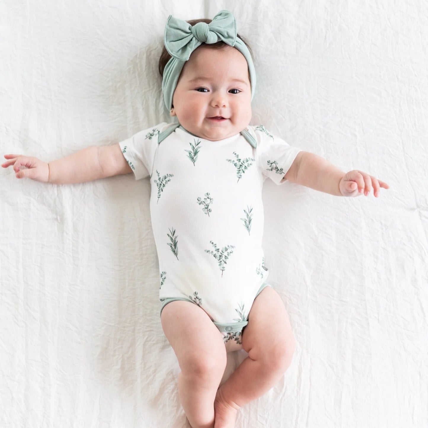 Kyte Baby - Bodysuit in Eucalyptus